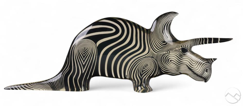 Abraham Palatnik comparable auction result: abraham palatnik 1928 2020 triceratops dinosaur