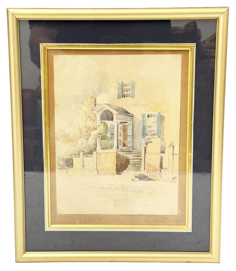 Dwight Williams comparable auction result: dwight williams watercolor