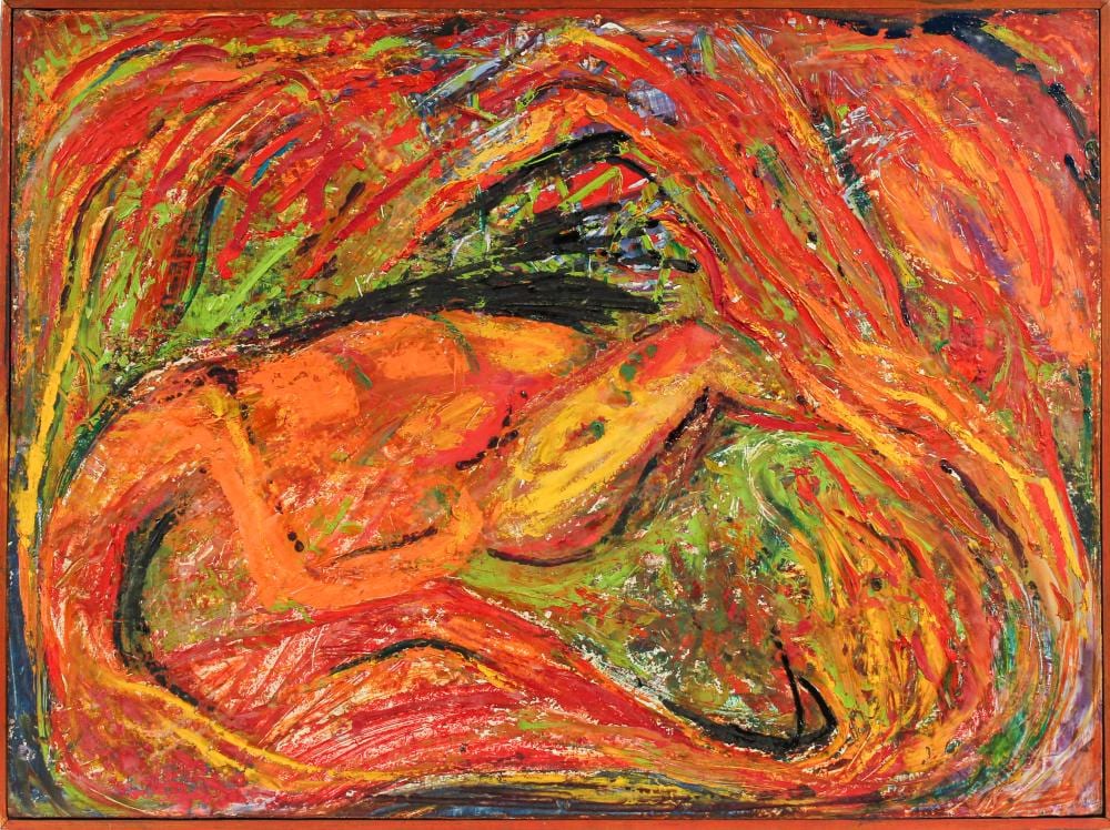 june groff american 1903 1973 untitled abstract oil on board · Hoch LTD. · 2025-11-30 June Gertrude Groff comparable auction result: june groff american 1903 1973 untitled abstract oil on board