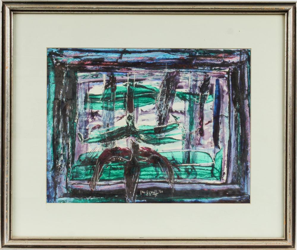 june groff american 1903 1973 untitled abstract mixed media on paper · Hoch LTD. · 2025-11-30 June Gertrude Groff comparable auction result: june groff american 1903 1973 untitled abstract mixed media on paper