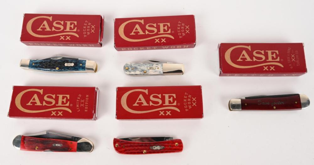 LIMITED EDITION CASE XX POCKET KNIVES sold by Milestone Auctions, lot 569 — auction record photograph
