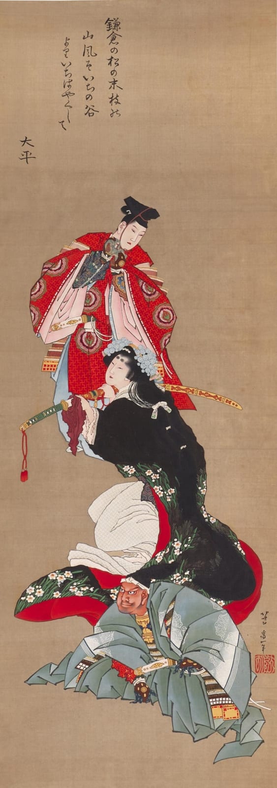 Katsushika Hokusai (1760-1849), Night Attack at the Horikawa Residence (Horikawa youchi zu), Edo period, 19th century | 葛飾北斎　堀河夜討図　江戸時代　19世紀 comparable sale