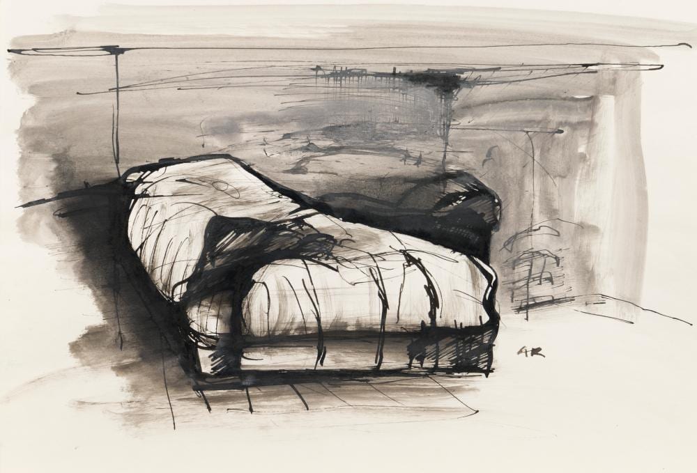 Alois Riedl comparable auction result: alois riedl ohne titel 1976