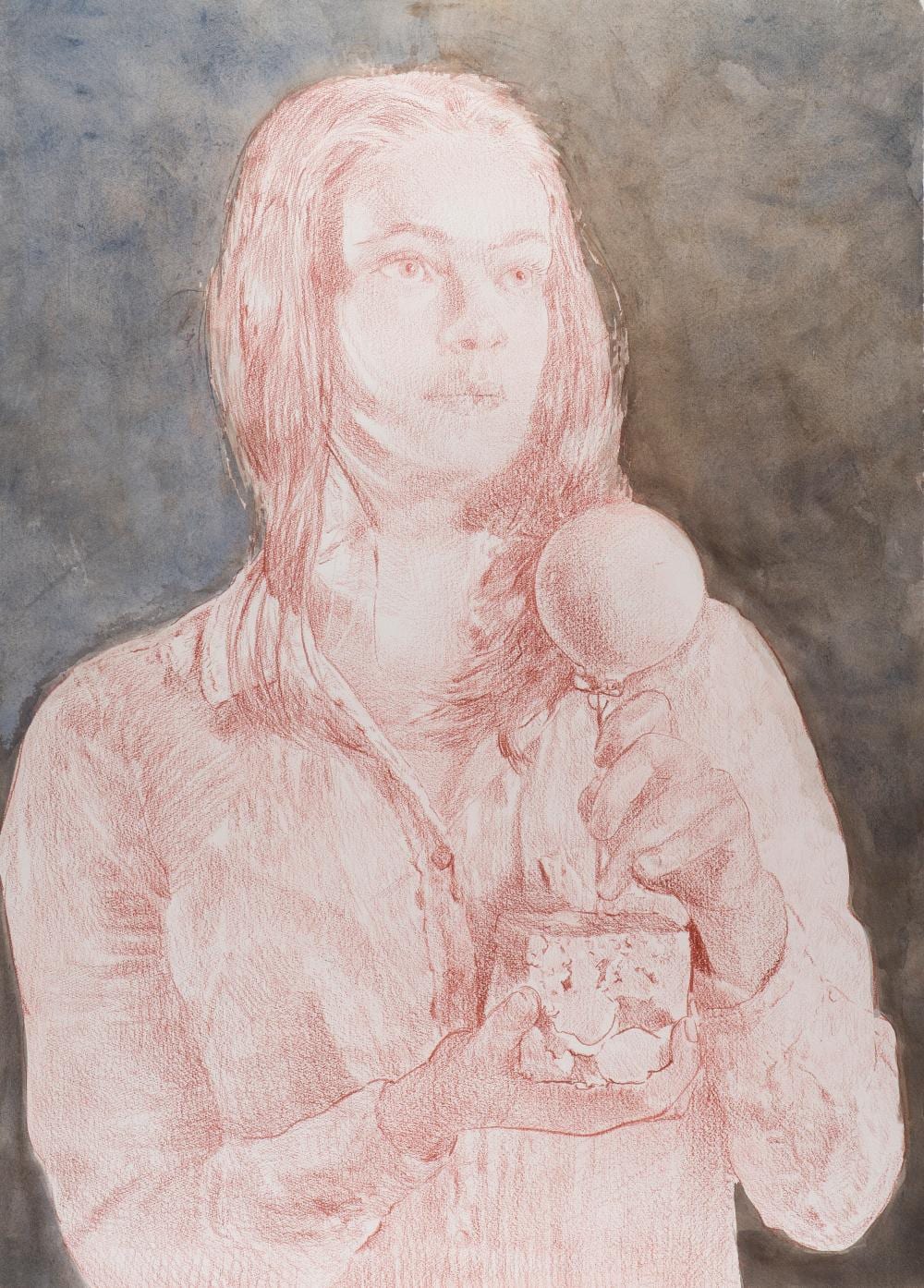 Bruno Griesel comparable auction result: bruno griesel m dchenportrait