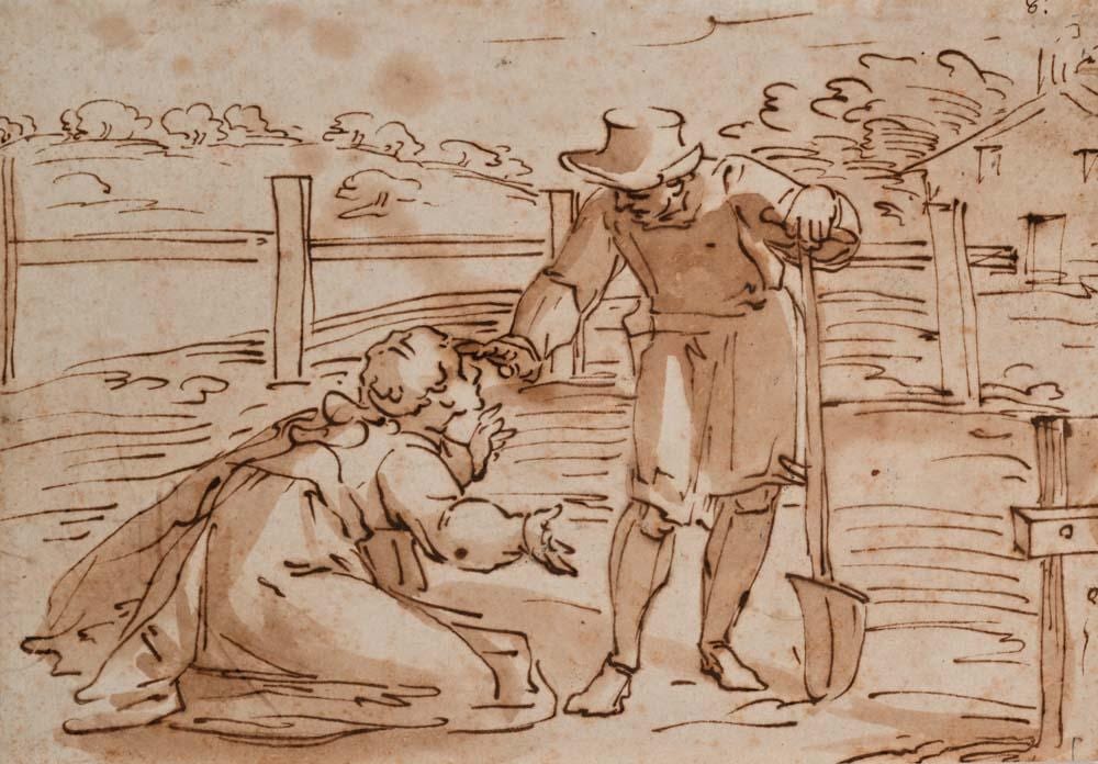 luca cambiaso workshop of moneglia 1527 san lorenzo de el escorial 1585 christ appearing to mary magdalene · Casa d'aste ARCADIA · 2025-12-02 Luca Cambiaso comparable auction result: luca cambiaso workshop of moneglia 1527 san lorenzo de el escorial 1585 christ appearing to mary magdalene