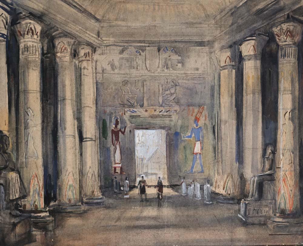 Neno Mori comparable auction result: neno mori venice 1899 venice 1968 study for aida