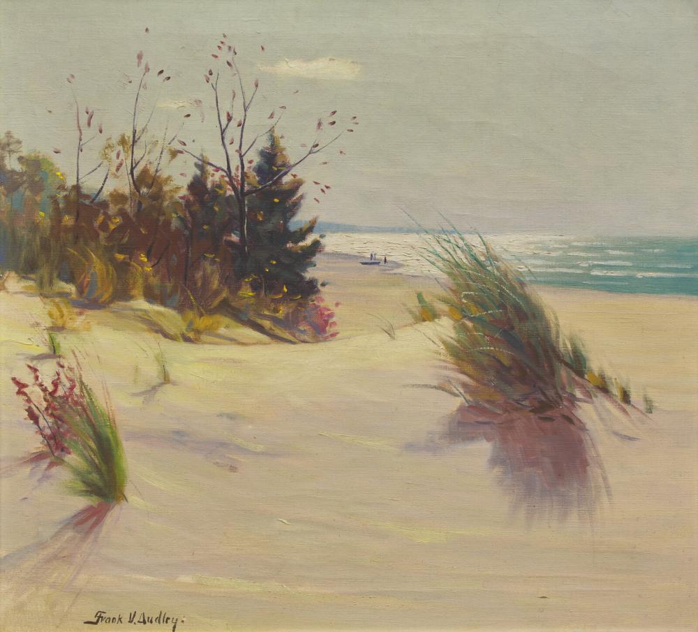 Frank Virgil Dudley comparable auction result: frank virgil dudley american 1868 1957 silvered waters