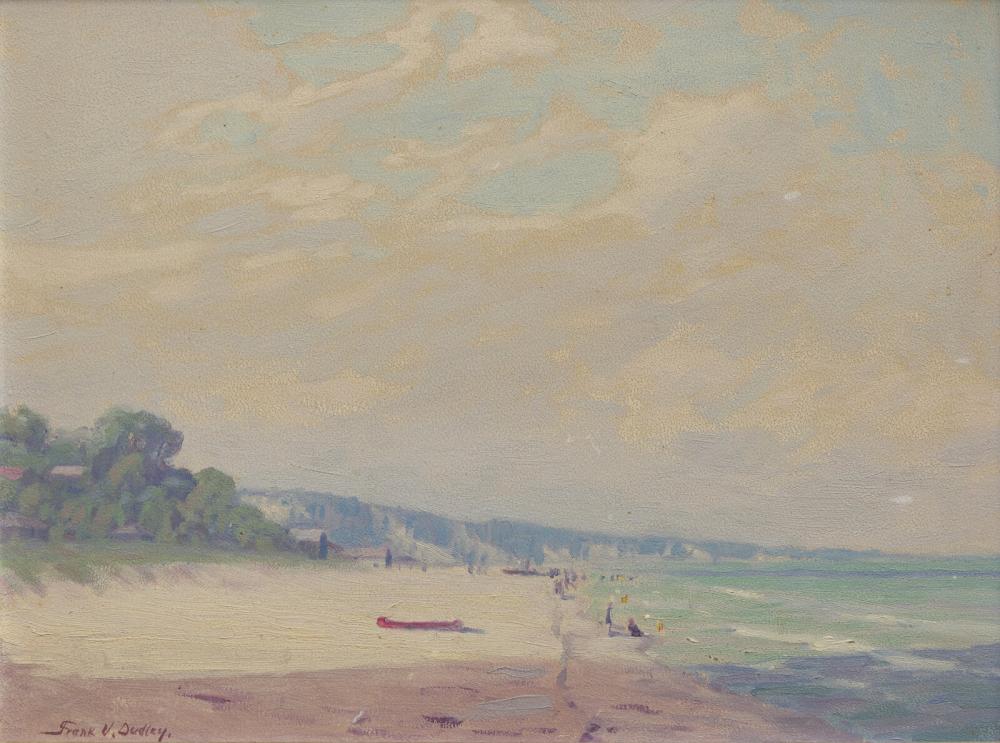 Frank Virgil Dudley comparable auction result: frank virgil dudley american 1868 1957 indiana dunes and lake michigan shore