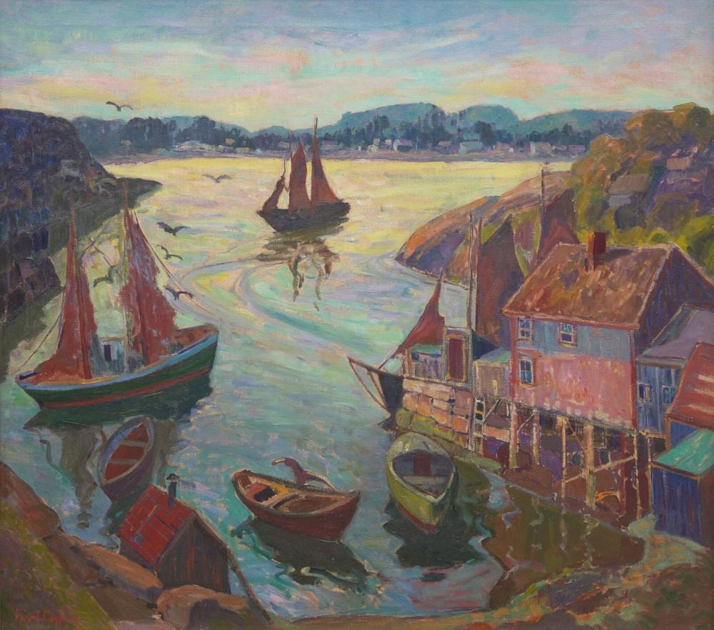 Fern Isabel Coppedge comparable auction result: fern isabel coppedge american 1883 1951 pigeon cove c 1920s