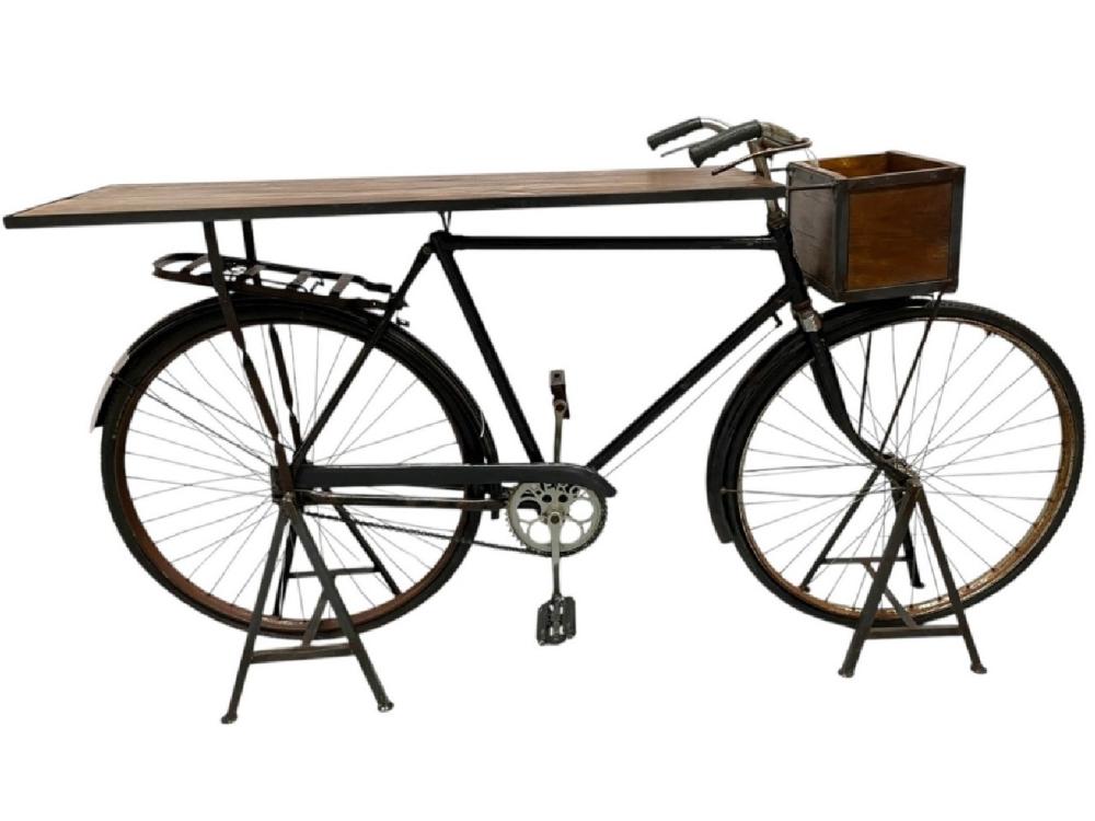 UNIQUE VINTAGE BIKE BAR 72" sold by DejaVu Estate Sales & Auctions, lot 278 — auction record photograph