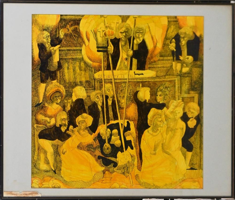 keith looby history of the world c 1970 · Leonard Joel · 2025-11-20 Keith Looby comparable auction result: keith looby history of the world c 1970