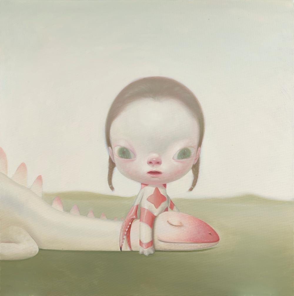 Roby Dwi Antono comparable auction result: roby dwi antono b 1990 i love you i ll kill you oil on canvas100 x 10