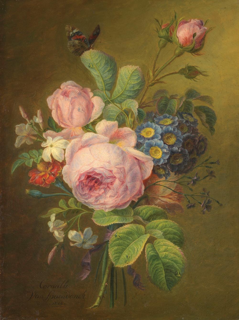Cornelis van Spaendonck comparable auction result: cornelis van spaendonck 1756 1840