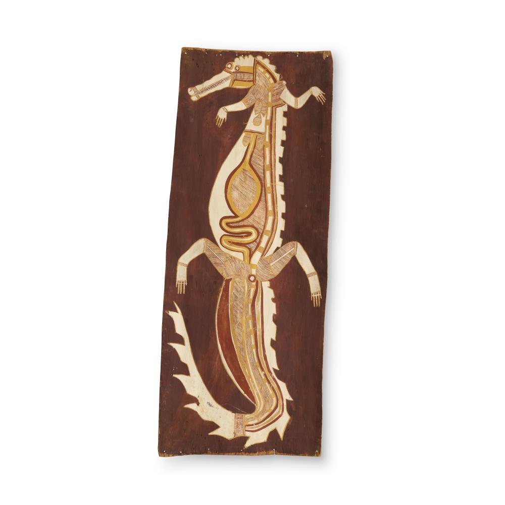 Lofty Bardayal Nadjamerrek comparable auction result: lofty bardayal nadjamerrek 1926 2009 crocodile