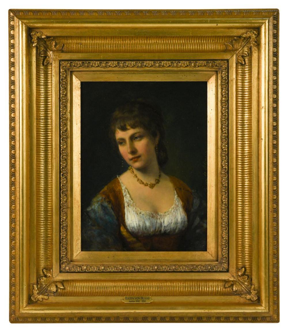 Eugene Von Blass comparable auction result: eugen von blaas italian 1843 1931