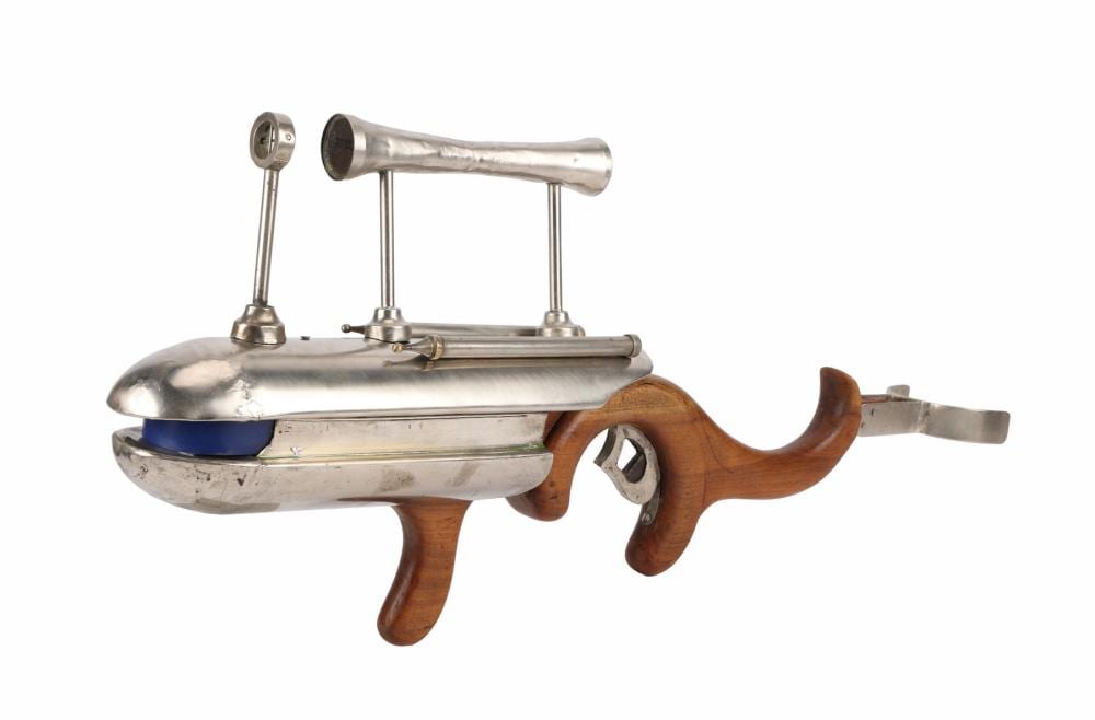 Giorgione comparable auction result: barbarella 1968 futuristic rebel rifle