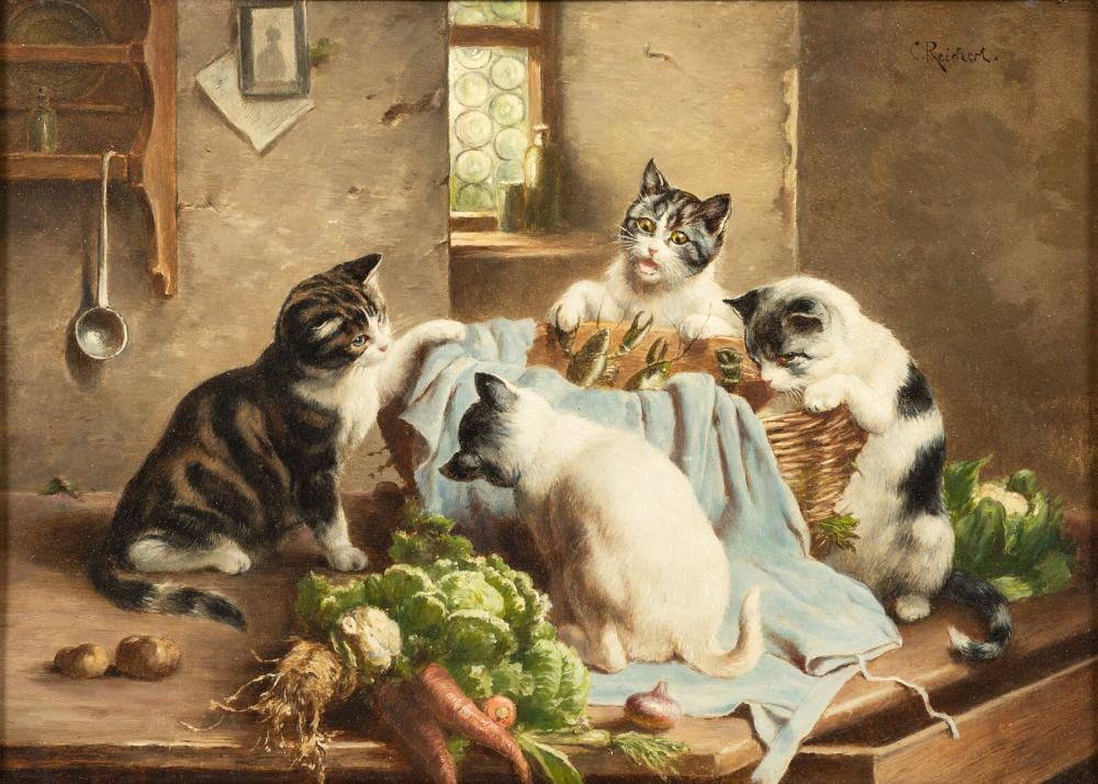 Karl Reichert comparable auction result: carl reichert german 1836 1918 bad surprise