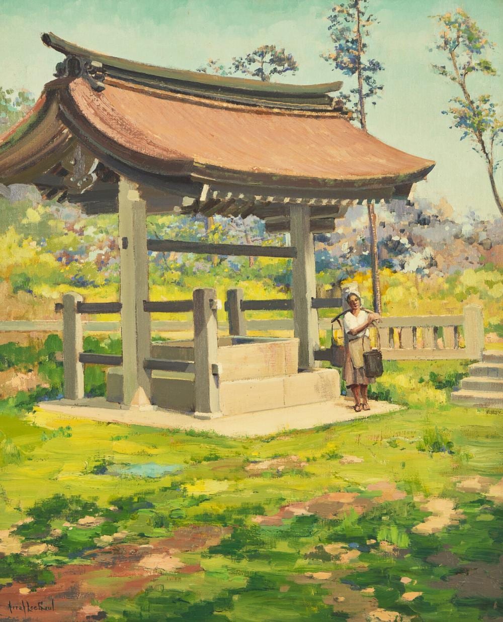 Arrah Lee Gaul comparable auction result: arrah lee gaul american 1883 1980 mitarai