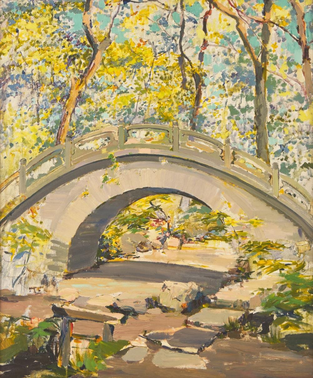 Arrah Lee Gaul comparable auction result: arrah lee gaul american 1883 1980 the bridge