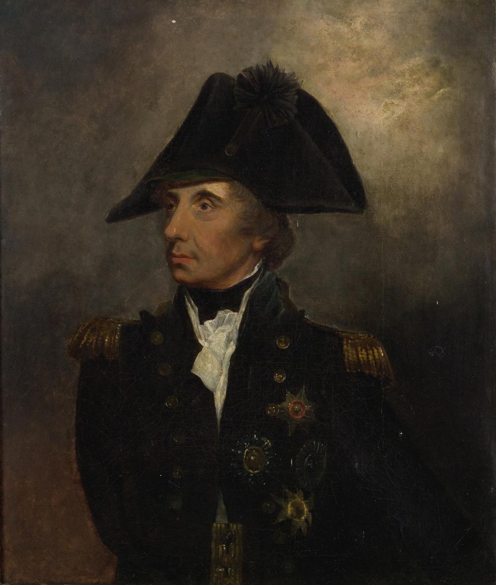 arthur william devis british 1762 1822 lord viscount nelson in vice admiral s undress uniform wearing a cocked hat with his bespoke green eye shade · Charles Miller Ltd · 2026-01-20 Arthur William Devis comparable auction result: arthur william devis british 1762 1822 lord viscount nelson in vice admiral s undress uniform wearing a cocked hat with his bespoke green eye shade