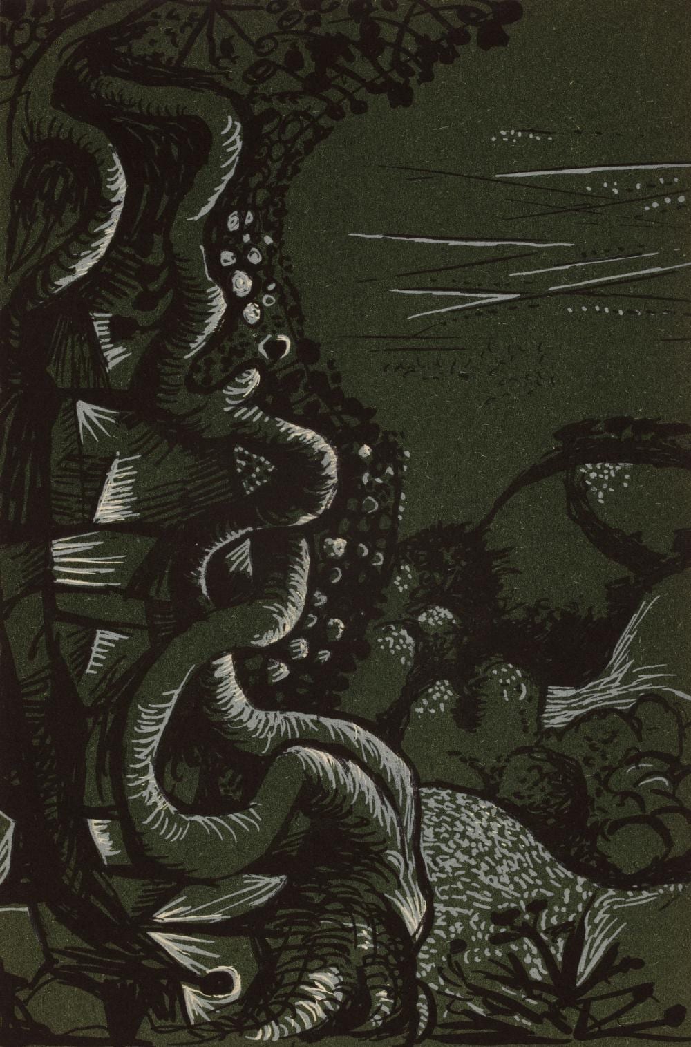 john craxton 1922 2009 tangled roots from the poet s eye 1944 lithograph unframed 20 5cm x 13 5cm · Mallams · 2025-12-10 John Craxton comparable auction result: john craxton 1922 2009 tangled roots from the poet s eye 1944 lithograph unframed 20 5cm x 13 5cm