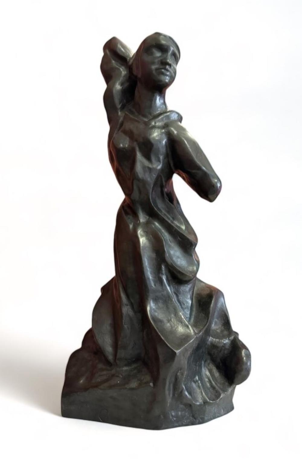 otto gutfreund 1889 1927 the morning toilet 1911 bronze with brown patina height 45 5 cm monogrammed on the base provenance collection of monsieur r · Icon Auction · 2025-12-06 Otto Gutfreund comparable auction result: otto gutfreund 1889 1927 the morning toilet 1911 bronze with brown patina height 45 5 cm monogrammed on the base provenance collection of monsieur r