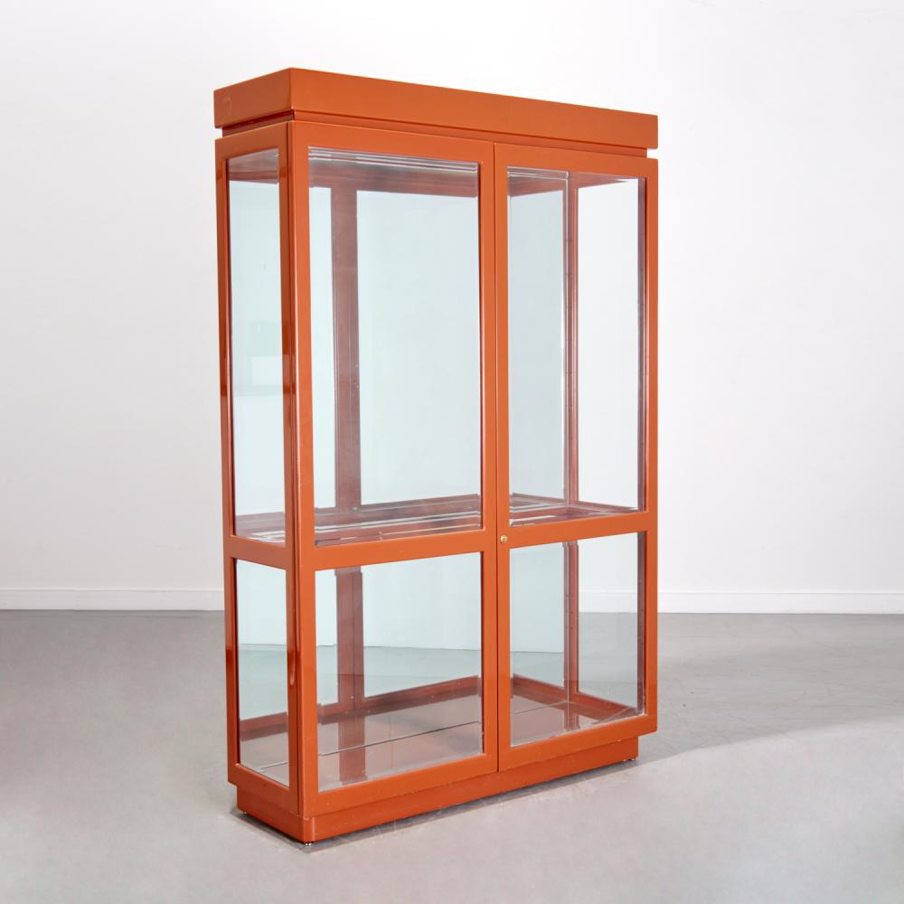 Tony Duquette comparable auction result: tony duquette attrib lacquer vitrine