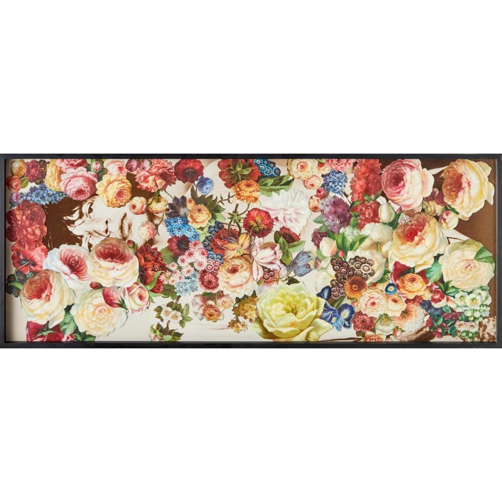 Jim Lambie comparable auction result: jim lambie large mixed media collage 2014