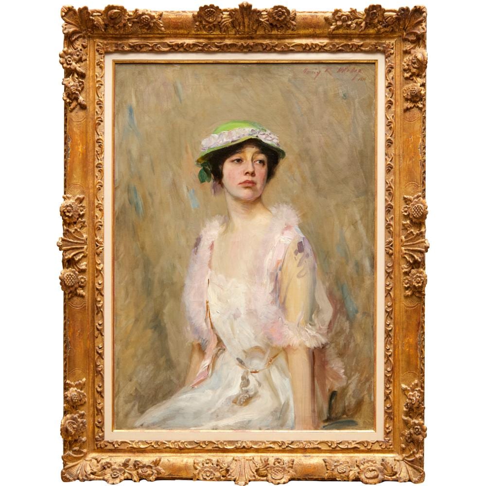 irving ramsey wiles oil on canvas 1916 · Millea Bros Ltd · 2025-12-11 Irving Ramsey Wiles comparable auction result: irving ramsey wiles oil on canvas 1916
