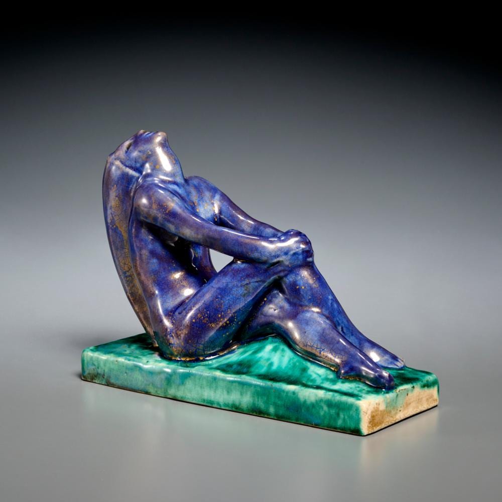 edouard cazaux glazed earthenware figurine · Millea Bros Ltd · 2025-12-12 Edouard Cazaux comparable auction result: edouard cazaux glazed earthenware figurine