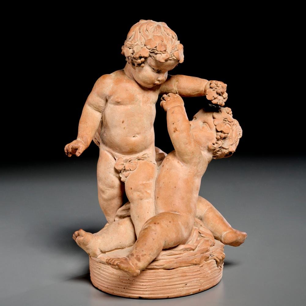 Laurent Delvaux comparable auction result: laurent delvaux manner terracotta group