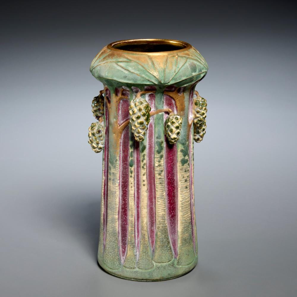 Paul Dachsel comparable auction result: paul dachsel pine tree vase