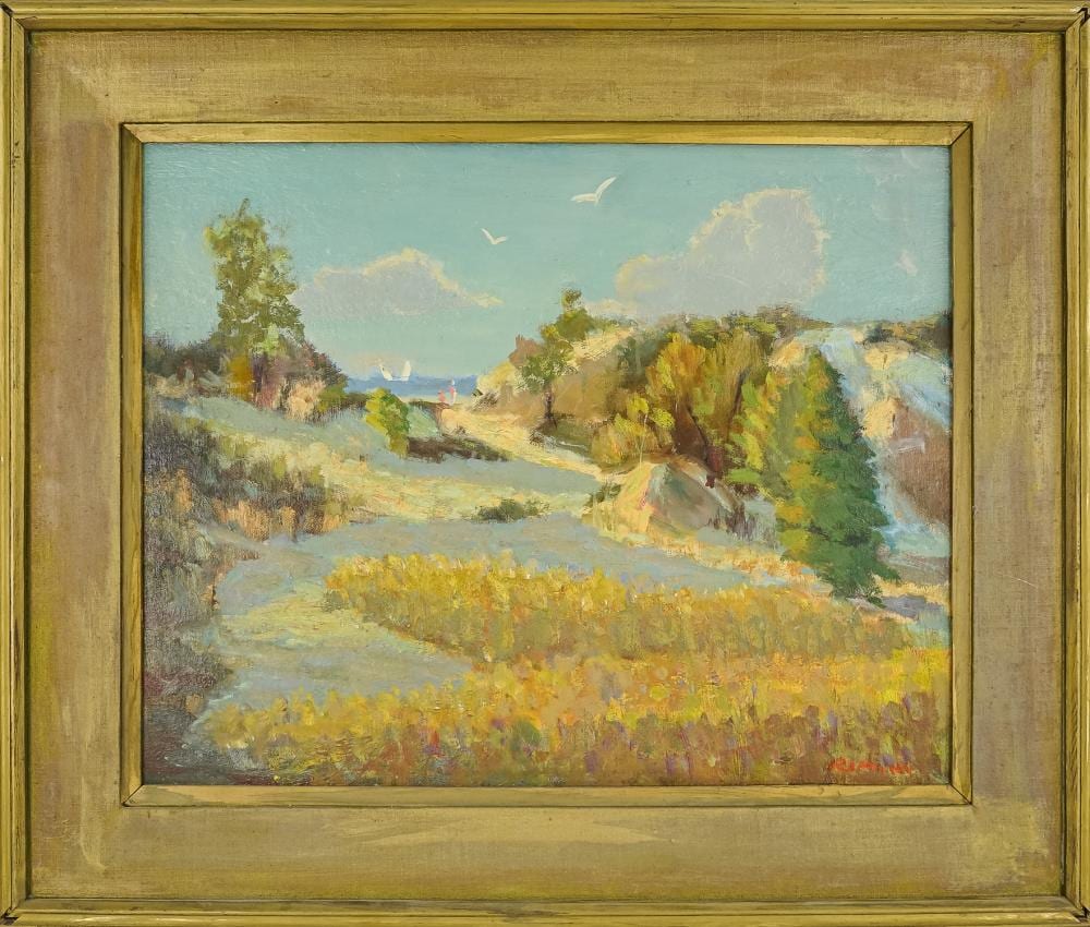 Joseph Rimini comparable auction result: joseph rimini ma 1920 2000 wingearsheek beach sic