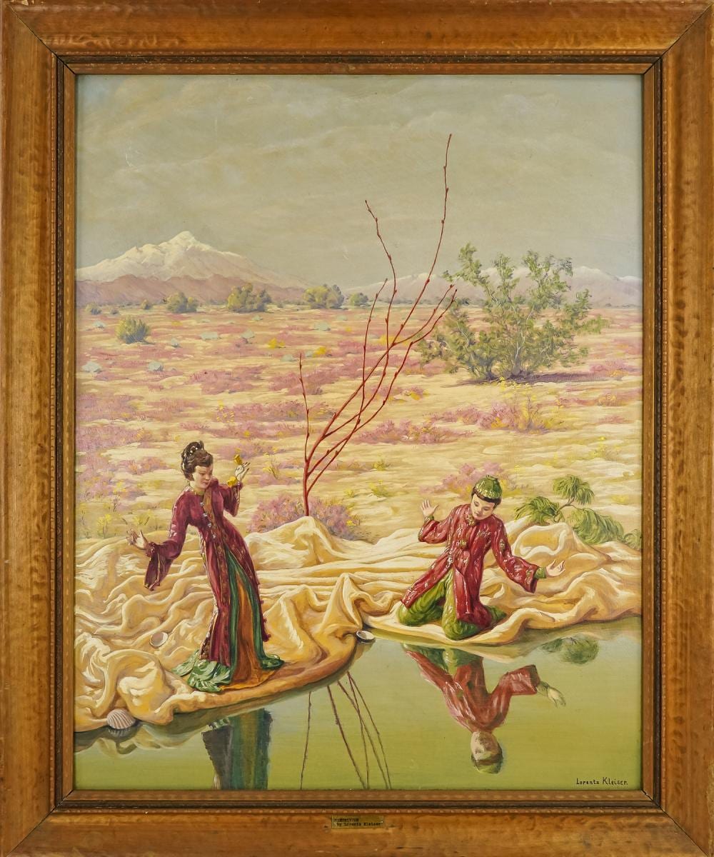 Lorentz Kleiser comparable auction result: lorentz kleiser am 1879 1963 rendezvous