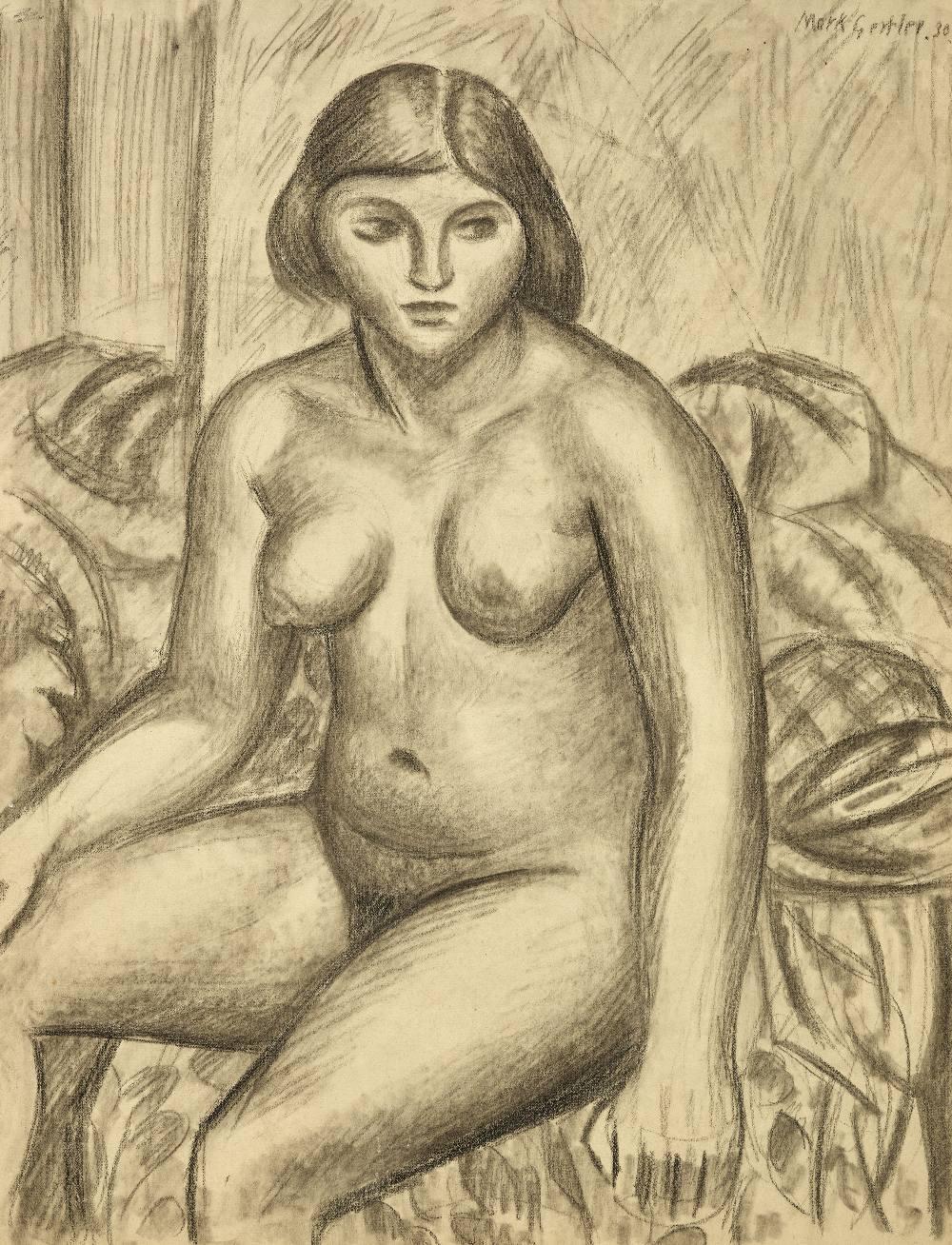mark gertler nude 1930 · Roseberys · 2025-12-10 Mark Gertler comparable auction result: mark gertler nude 1930