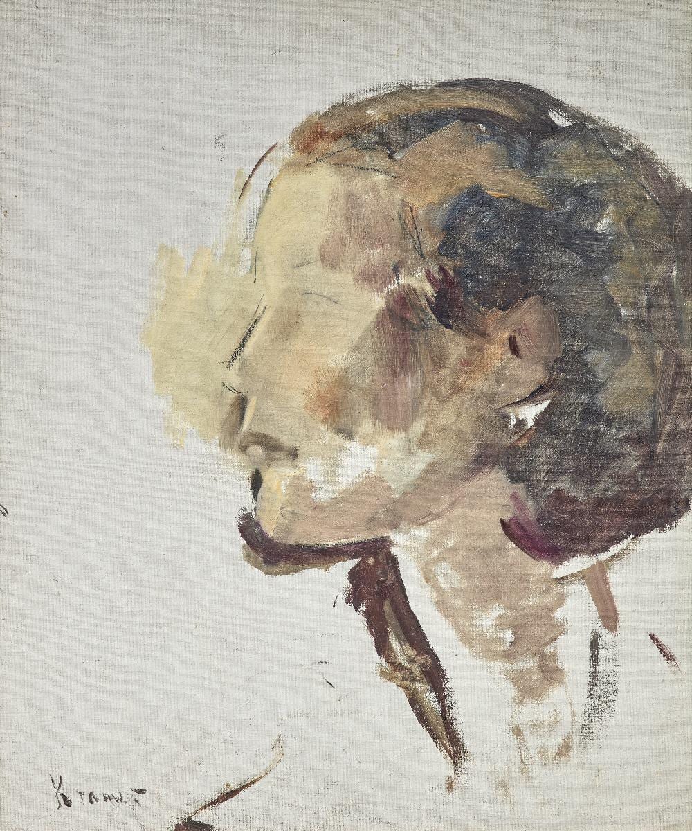 jacob kramer portrait study of a lady · Roseberys · 2025-12-10 Jacob Kramer comparable auction result: jacob kramer portrait study of a lady