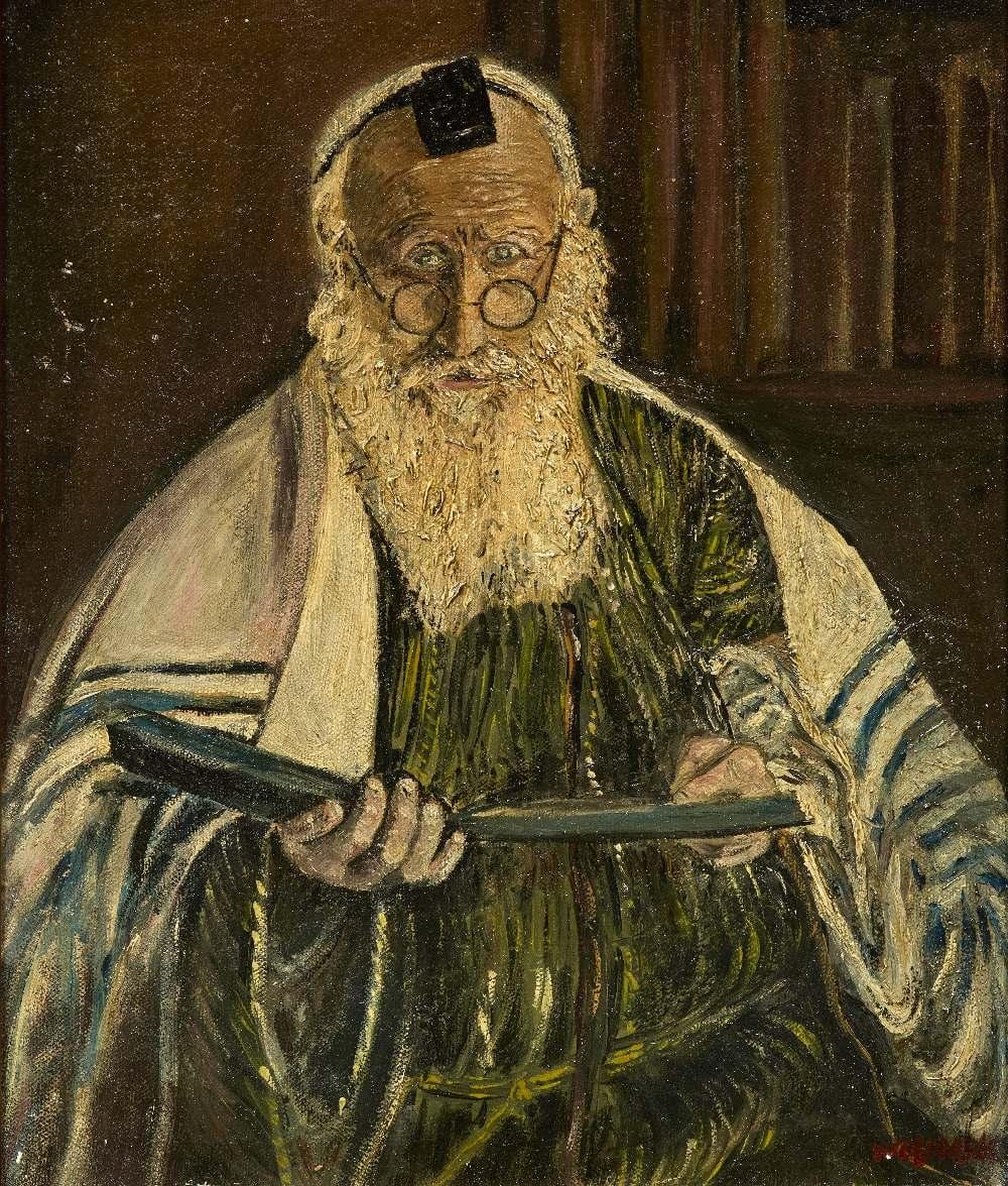 Alfred Aaron Wolmark comparable auction result: alfred aaron wolmark rabbi 1924