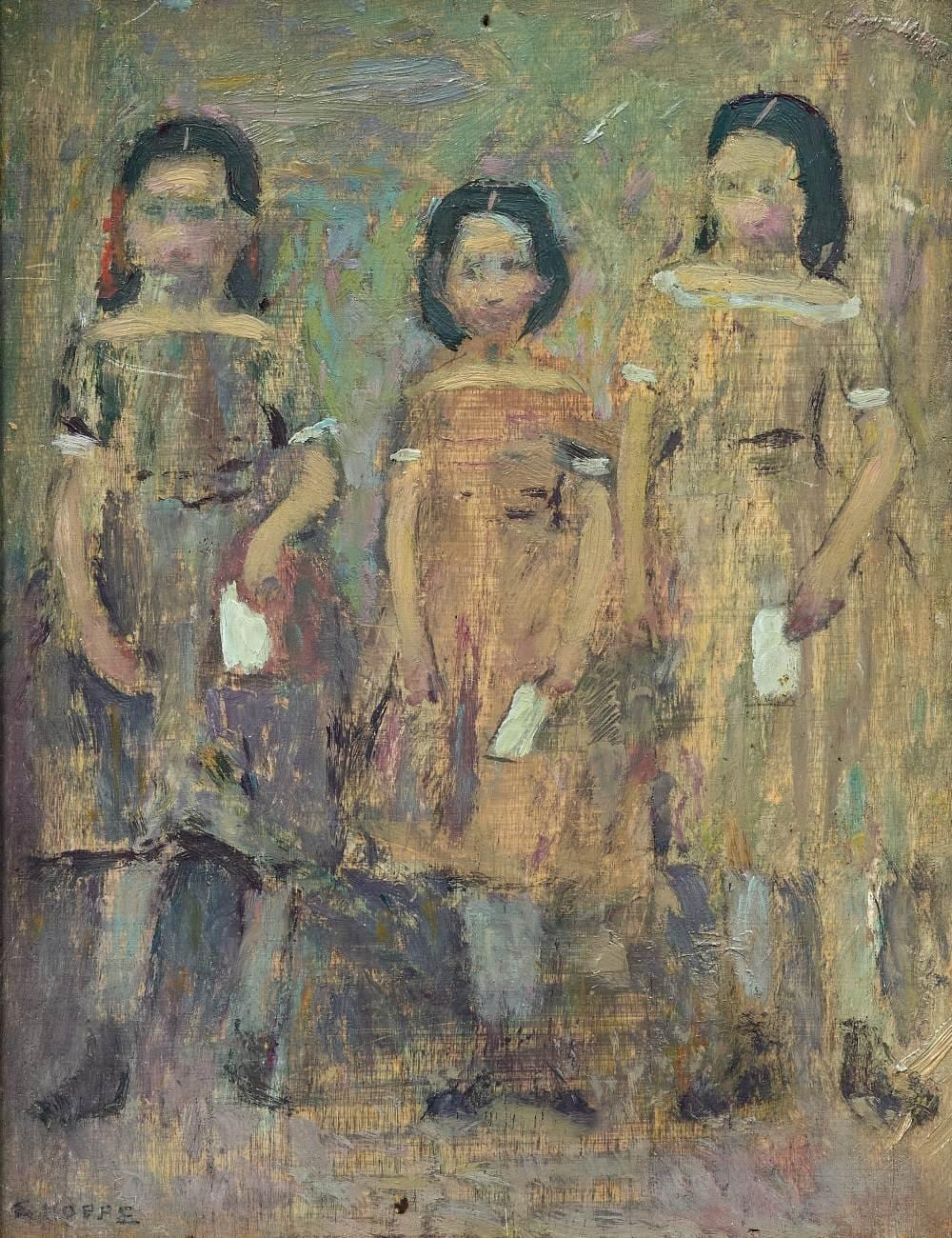 Erna Hoppe Kinross comparable auction result: erna hoppe kinross les trois graces