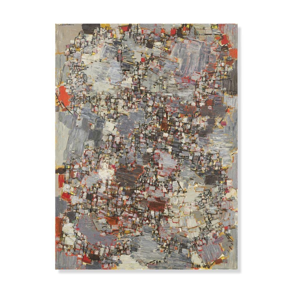 Natalia Dumitresco comparable auction result: natalia dumitresco 1915 1997 d crivant une courbe naturelle 1959
