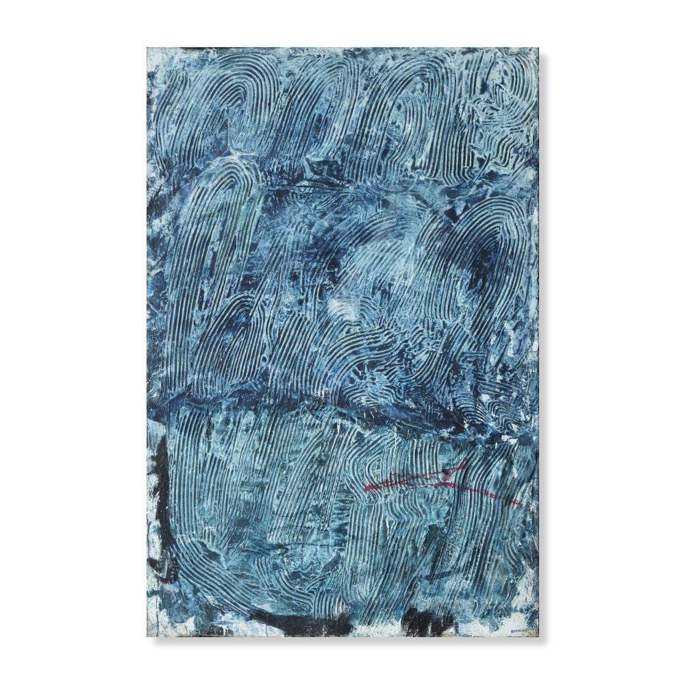 Horia Damian comparable auction result: horia damian 1922 2012 bleu ondul 1960