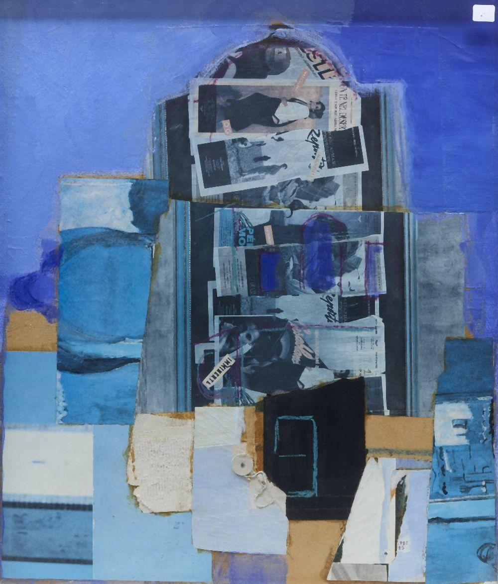 Bryan Ingham comparable auction result: bryan ingham british 1936 1997 cascin ruasin 1995 oil and collage on board tilted and dat
