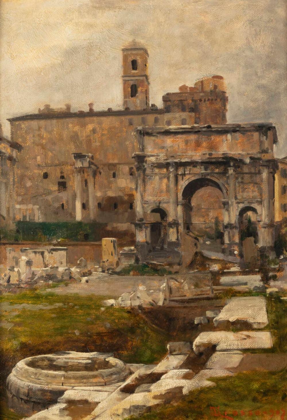 Giacomo Grosso comparable auction result: giacomo grosso