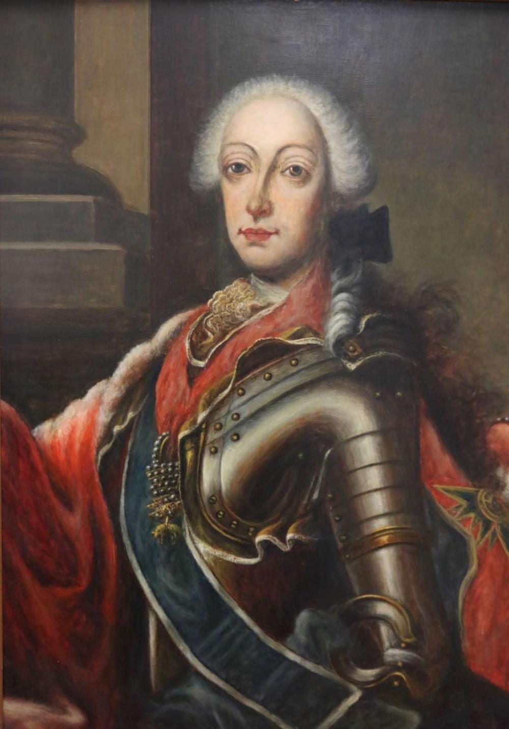 Georges Desmarées comparable auction result: georges desmar es 1697 1776 kopie nach staatsportr t des kurf rsten maximilian iii joseph von bayern