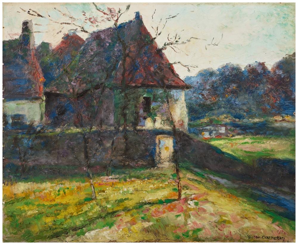 Victor Charreton comparable auction result: victor charreton