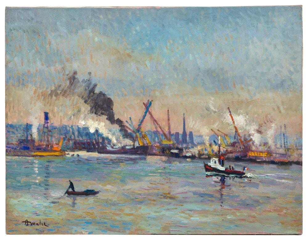 Albert Malet comparable auction result: albert malet