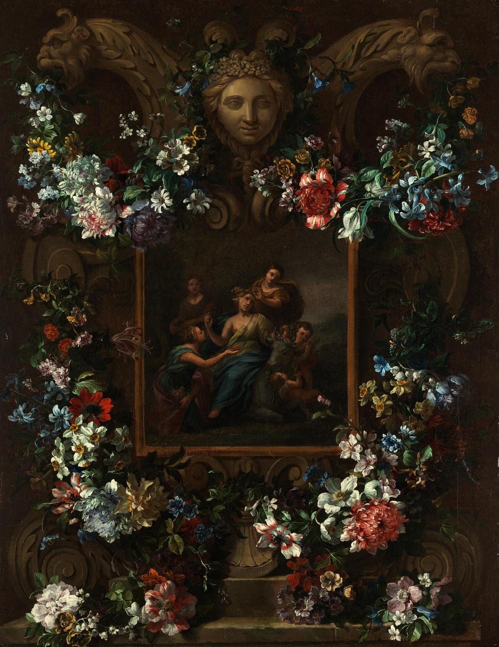 Jean-Baptiste Monnoyer comparable auction result: jean baptiste monnoyer 1636 lille 1699 london zugeschrieben