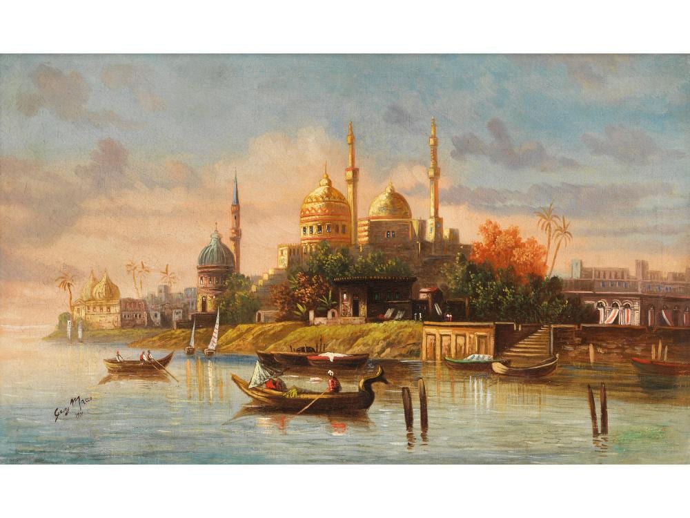 georg macco 1863 aachen 1933 genua · Hampel Fine Art Auctions · 2025-12-04 Georg Macco comparable auction result: georg macco 1863 aachen 1933 genua