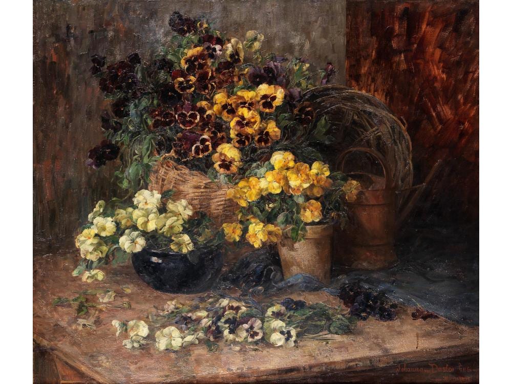 johanna von destouches 1869 m nchen 1956 ebenda · Hampel Fine Art Auctions · 2025-12-04 Johanna von Destouches comparable auction result: johanna von destouches 1869 m nchen 1956 ebenda