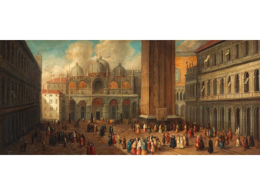 Luca Carlevaris comparable auction result: luca carlevaris 1663 65 udine 1729 31 venedig nachfolge des
