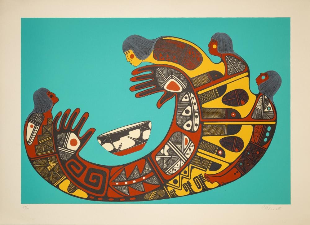Charles Lovato comparable auction result: charles lovato the hands of man